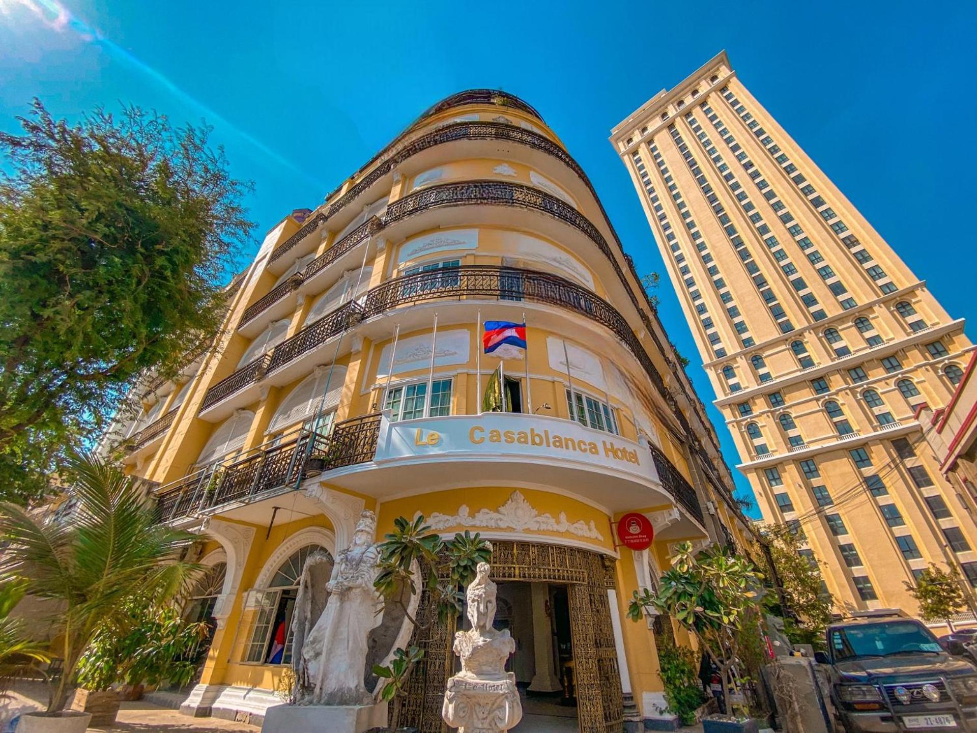 Le Casablanca Hotel Phnom Penh Exteriör bild